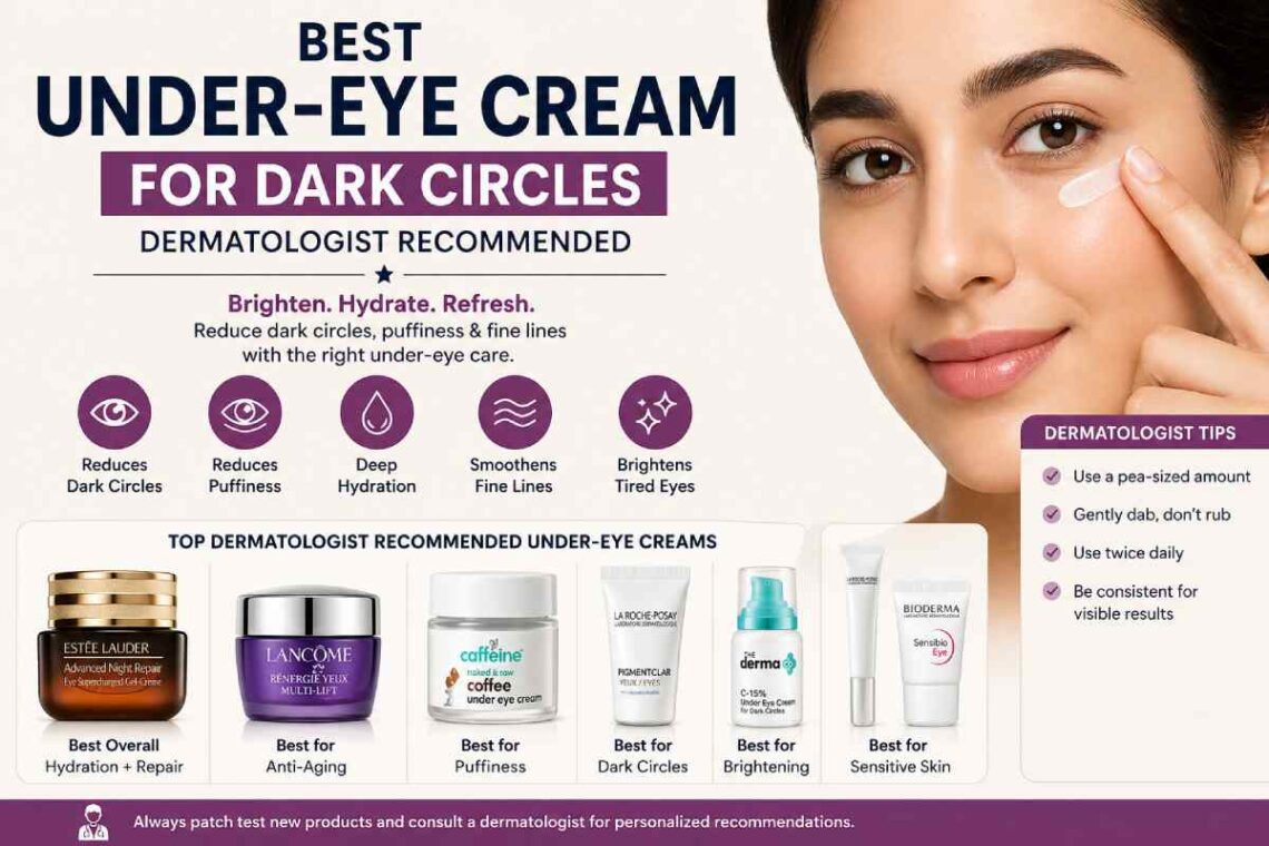best under-eye cream for dark circles dermatologist