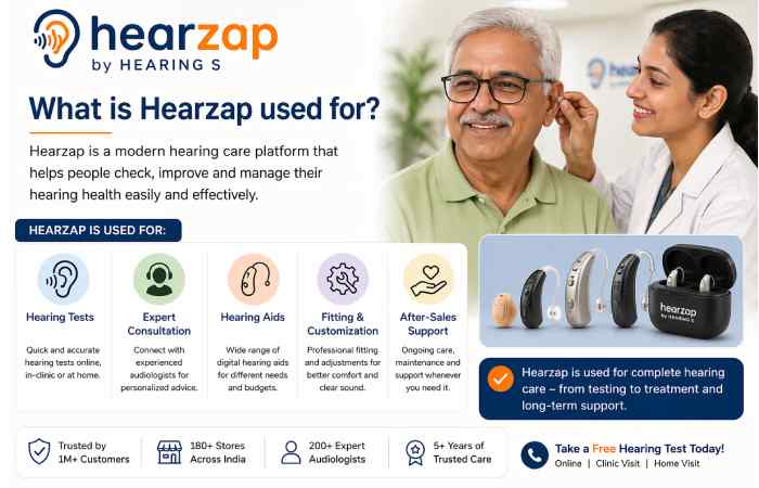 hearzap by hearing s used for