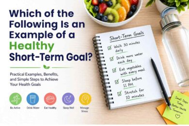 which of the following is an example of a healthy short-term goal_